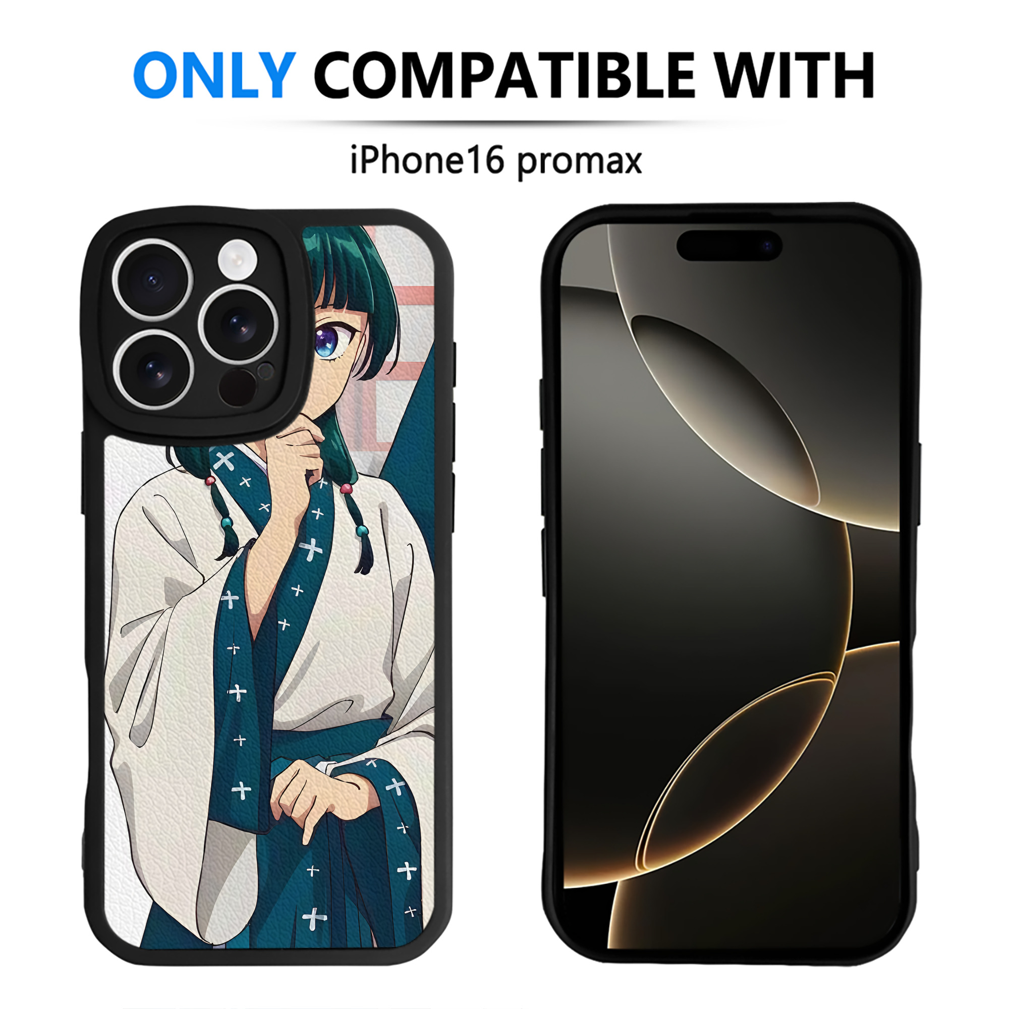 薬屋のひとりごと The Apothecary Diaries 【iPhone 16シリーズ対応】シリコンスマホケース（レザー調） 材質：シリコン